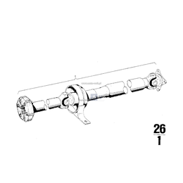 Wał napędowy - 26111205157