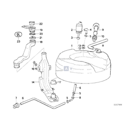 Zbiornik płynu - 61661392326