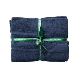 Zestaw ręczników kąpielowych ALPINA granatowe - 7600886