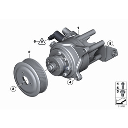 Dla samochodów z Dynamic Drive, Pompa hydrauliczna - 32414072988