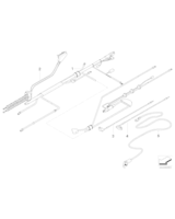 Kabel minus akumulatora - 61126921198