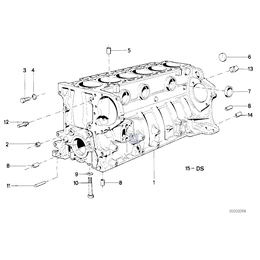 Oryginał BMW - 11119059234