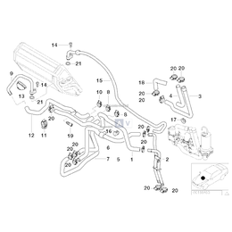 O-Ring, tylko w połączeniu z - 64128371121