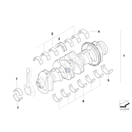 Oryginał BMW - 11217627025