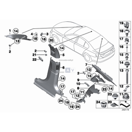 Oryginał BMW - 51437340647