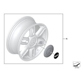 Oryginał BMW - 36116798721