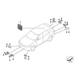 Oryginał BMW - 66208064927