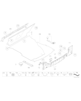 Osłona tylna - 51478193800