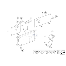 Uchwyt anteny Bluetooth - 84106950437