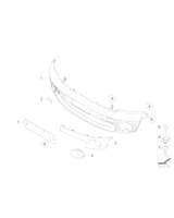 Zderzak przedni gruntowany - 51112753999