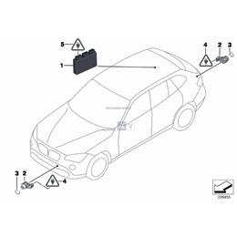 Oryginał BMW - 66209252637