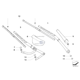 Oryginał BMW - 61611383432