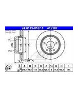 TARCZA HAM. BMW T. E36/E46 95-05