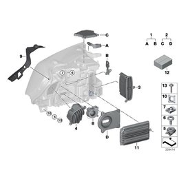 Oryginał BMW - 63117409739