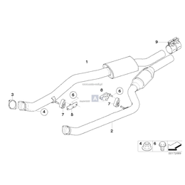 Oryginał BMW - 18307583940