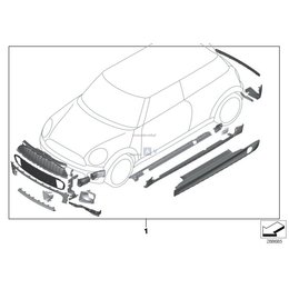 Oryginał BMW - 51952297907