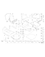 Obudowa wgłębienia bagażnika - 51477071698