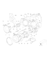 Osłona dolna lewa - 51718102309