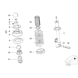 Oryginał BMW - 37121134065