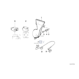 Uchwyt mikroprzełącznika - 61311380010