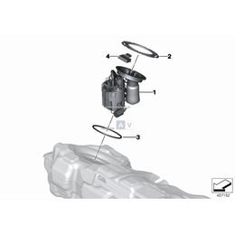 Oryginał BMW - 16117300475