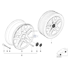 Oryginał BMW - 36110403612