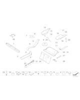 Kabłąk akumulatora - 51717156522