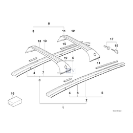 Listwa mask. tylna - 51138149170