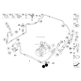 Oryginał BMW - 64509223317