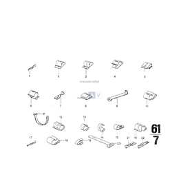 Zacisk przewodu - 61131351135