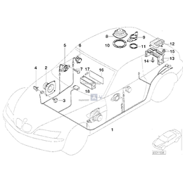 Wzmacniacz systemu Hifi - 65128400414