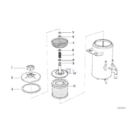 Filtr oleju - 32411134844