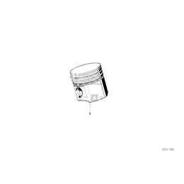 Dla samochodów z Silnik niskoprężny, Tłok Mahle - 11251277282