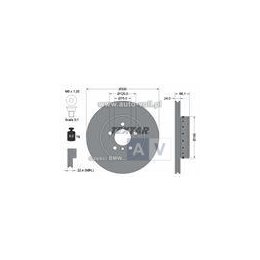 TARCZA HAM. BMW P. 5 10-