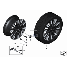 Oryginał BMW - 36116855111
