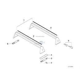 Ochr. dachowa do Hardtop'u - 82129401045