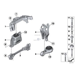 Oryginał BMW - 22116772032
