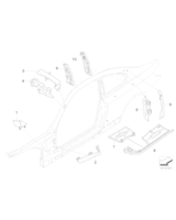 Kształtka wnęki koła tylnego - 41217186536