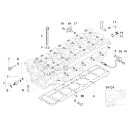 Czujnik impulsów wałka rozrządu BMW E39 E46 E52 E85 E86 Z3 M5 M3 - 13627796054