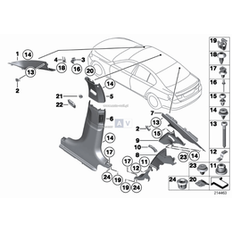 Oryginał BMW - 51437975430