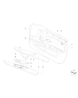 Strona kierowcy, Podłokietnik lewy - 51417967263