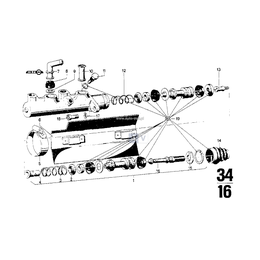 Pompa hamulcowa - 34311102812