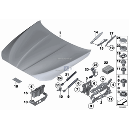 Element wykonawczy prawy - 51237191050