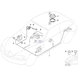 Oryginał BMW - 61108384179