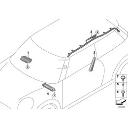 Oryginał BMW - 72127442847