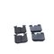 KLOCKI HAM. BMW P. 3 11-/4 13- Z PAKIETEM SPORTOWYM QUARO SILVER CERAMIC