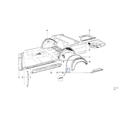 Kątownik lewy - 41215630120