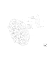 Łożysko wyciskowe sprzęgła - 21517548396