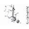 Swivel bearing, camber correction, left - 31216795849