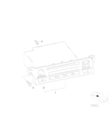 Radio BMW Business CD - 65126976886